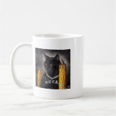 キャットホッケーコーン コーヒーマグカップ (左)