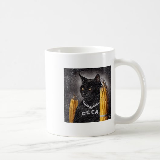 キャットホッケーコーン コーヒーマグカップ (右)
