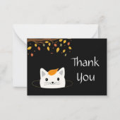 キャットホールサンキュー ノートカード (正面)