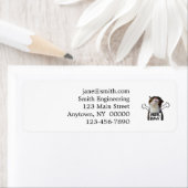 キャットホールディングフリーハグサイン ラベル (インサイチュ)