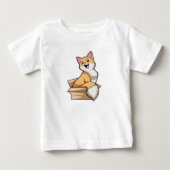 キャットボックス ベビーTシャツ (正面)