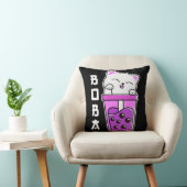 キャットボバアニメバブルティーネコガールズかわいいガールズ クッション (椅子)