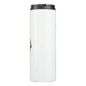 キャットボバ茶バブルティーアニメかわいい女児猫 タンブラー (裏面)