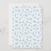 キャットボーイ誕生日 招待状 (裏面)