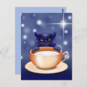 キャットポストカードの共有 ポストカード (正面/裏面)