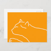 キャットポストカード ポストカード (正面/裏面)