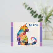 キャットポストカード ポストカード (スタンド正面)