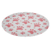 キャットポーズウォーターカラーパターン カッティングボード (角)