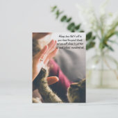 キャットポーハイファイブ ポストカード (スタンド正面)