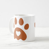 キャットポー コーヒーマグカップ (正面左)