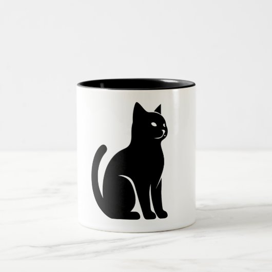 キャットマグカップ ツートーンマグカップ (中央)
