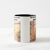 キャットマグ ツートーンマグカップ (中央)