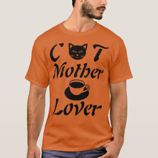 キャットマザーコーヒー好き素晴らしの贈り物 Tシャツ