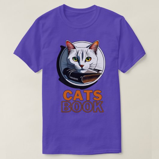 キャットマザーコーヒー愛好家1 Tシャツ (デザイン正面)