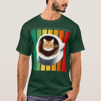 キャットマザーコーヒー愛好家20 Tシャツ