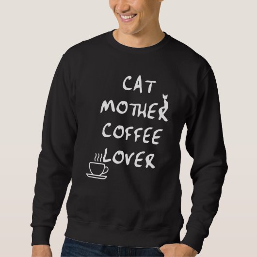 キャットマザーコーヒー スウェットシャツ (正面)