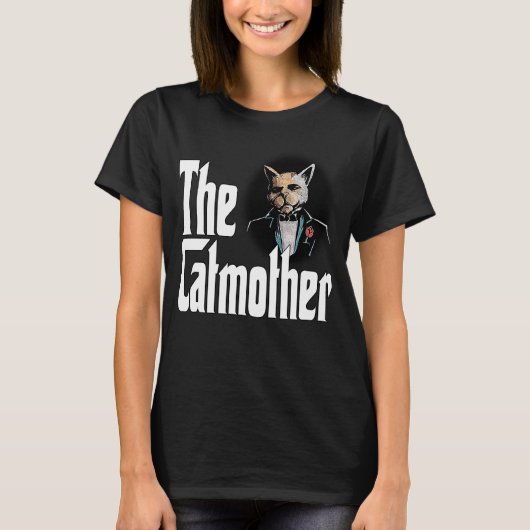 キャットマザー猫マ熱狂するマママ1 Tシャツ (正面)