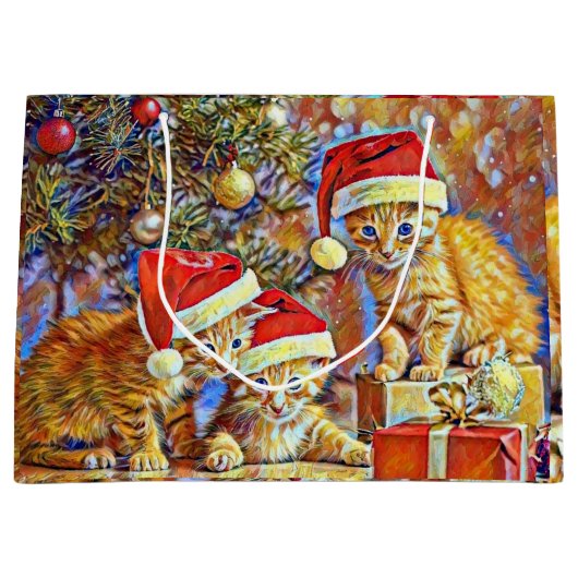 キャットマスツリー ラージペーパーバッグ (正面)