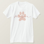 キャットママかわいいTシャツ Tシャツ (デザイン正面)