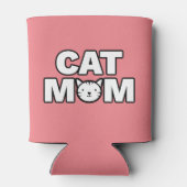 キャットママクーラーボックス（ピンク） 缶クーラー (裏面)