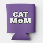キャットママクーラーボックス（紫） 缶クーラー (裏面)