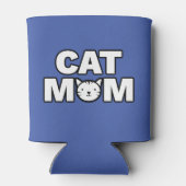 キャットママクーラーボックス（青） 缶クーラー (裏面)