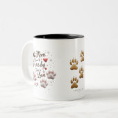 キャットママママグ – パープル、愛と可憐オーバーロード ツートーンマグカップ (正面左)