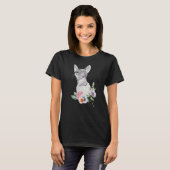キャットママ春付きCa Tシャツ (正面フル)