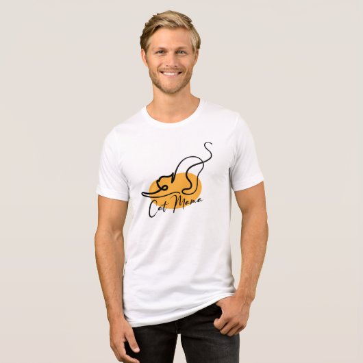 キャットママ トライブレンドTシャツ (正面全面)