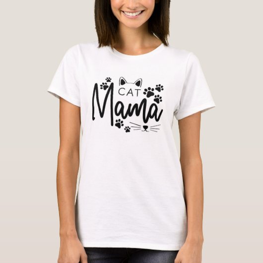 キャットママTシャツ Tシャツ (正面)