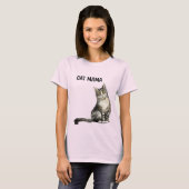 キャットママTシャツ Tシャツ (正面フル)