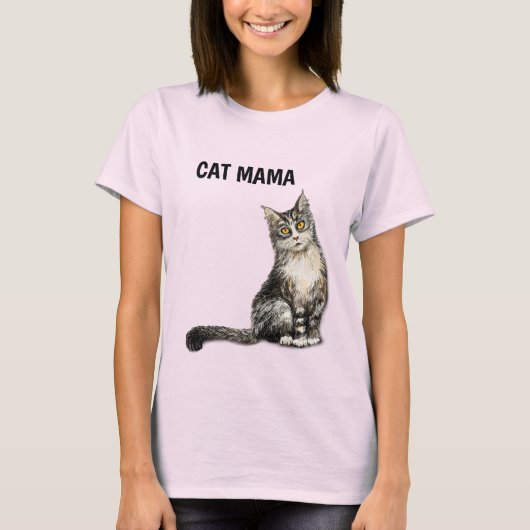 キャットママTシャツ Tシャツ (正面)