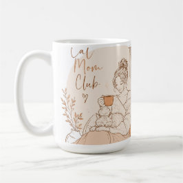 キャットマムクラブ 鉛筆画 ラテマグ コーヒーマグカップ