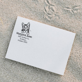 キャットマンチキン差出人住所 ラバースタンプ