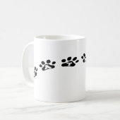 キャットマンブラックポーズ コーヒーマグカップ (正面左)