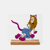 キャットマン アクリルサイン (正面)