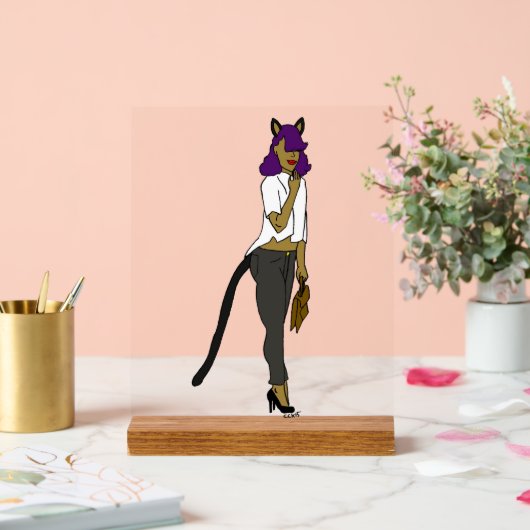 キャットマン アクリルサイン (ウェディング)