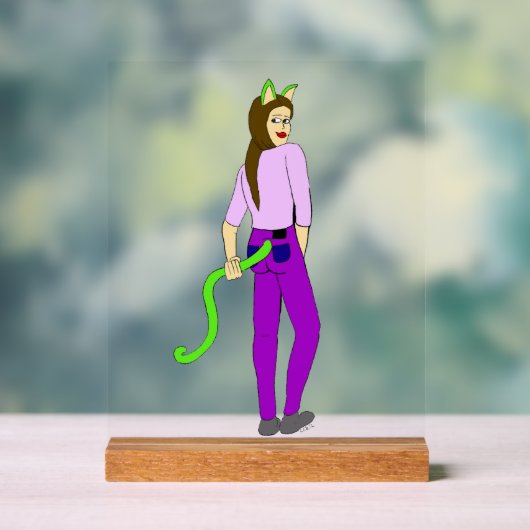 キャットマン アクリルサイン (ニュートラル)