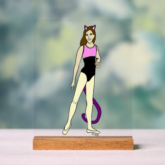 キャットマン アクリルサイン (ニュートラル)