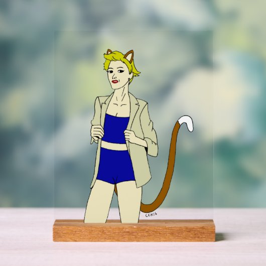 キャットマン アクリルサイン (ニュートラル)