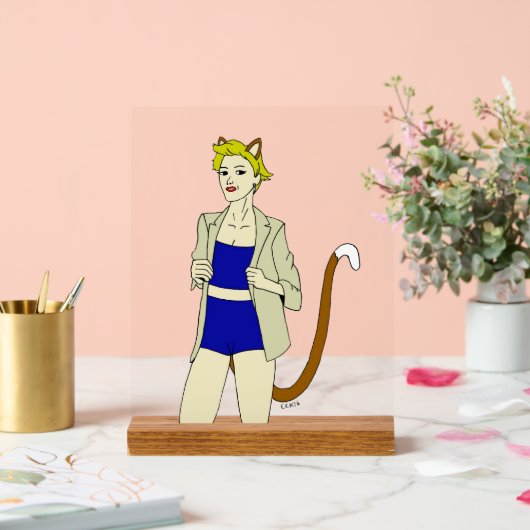 キャットマン アクリルサイン (ウェディング)