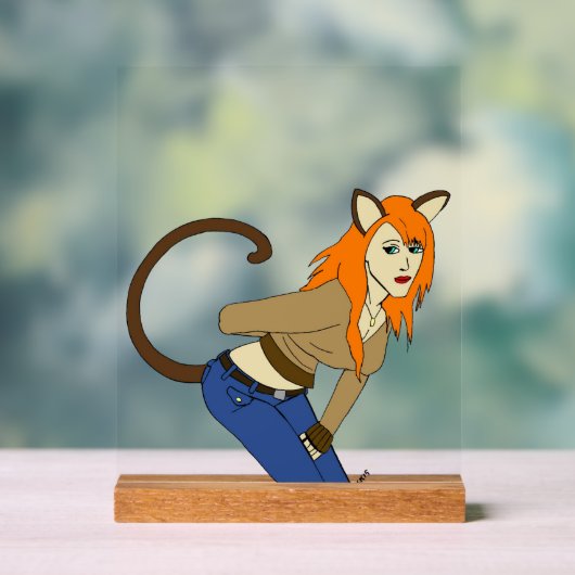 キャットマン アクリルサイン (ニュートラル)