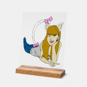 キャットマン アクリルサイン (傾斜)