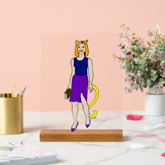 キャットマン アクリルサイン (ウェディング)