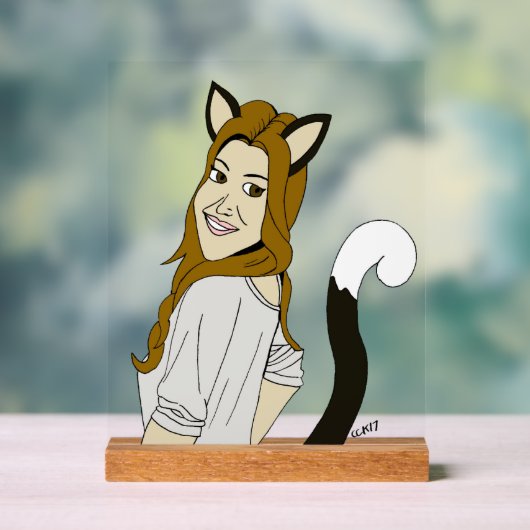 キャットマン アクリルサイン (ニュートラル)