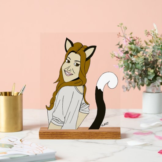 キャットマン アクリルサイン (ウェディング)