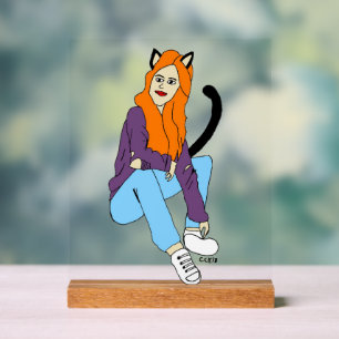 キャットマン アクリルサイン