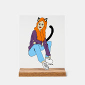 キャットマン アクリルサイン (正面)