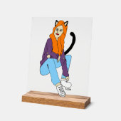 キャットマン アクリルサイン (傾斜)