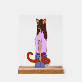 キャットマン アクリルサイン (正面)